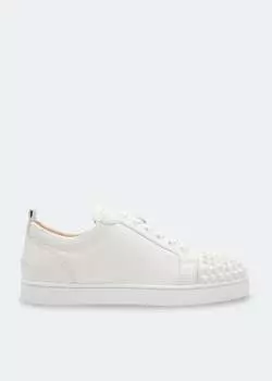 Кроссовки CHRISTIAN LOUBOUTIN Louis Junior Spikes sneakers, белый
