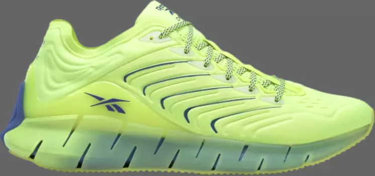 Кроссовки chromat x zig kinetica 'acid yellow' Reebok, желтый