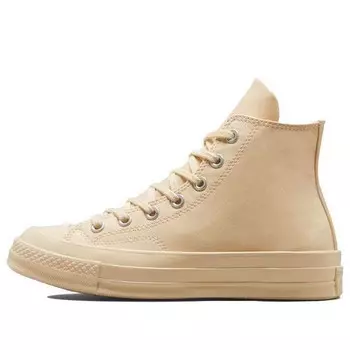 Кроссовки chuck 70 high 'patent pop - light twine' Converse, хаки