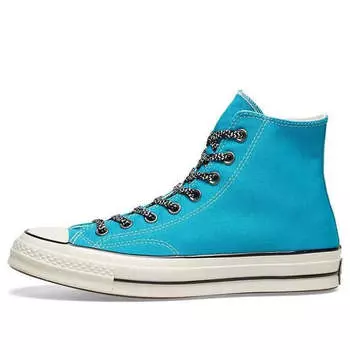 Кроссовки chuck taylor all star 1970s high-top canvas shoes blue Converse, голубой