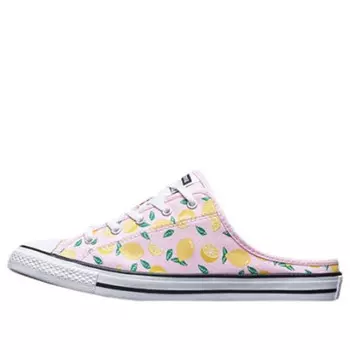Кроссовки chuck taylor all star dainty mule slip 'fruit pack - lemon' Converse, розовый