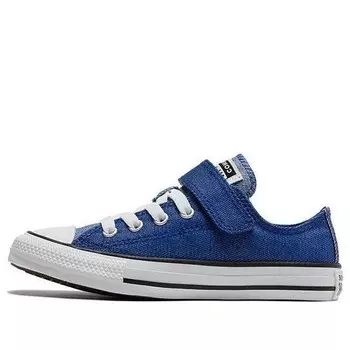 Кроссовки chuck taylor all star easy-on 'twill - blue' Converse, синий
