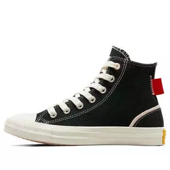 Кроссовки chuck taylor all star high 'black egret' Converse, черный