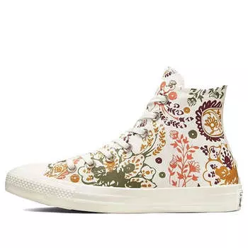 Кроссовки chuck taylor all star high 'fall florals' Converse, белый
