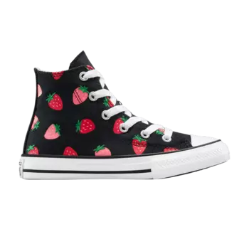 Кроссовки Chuck Taylor All Star High PS 'Strawberries', черный