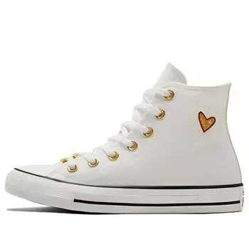 Кроссовки chuck taylor all star high 'valentine's day 2023 - vintage white' Converse, белый