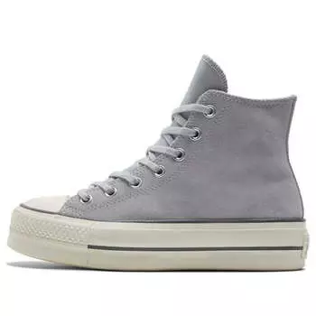 Кроссовки chuck taylor all star lift platform high 'gravel' Converse, серый