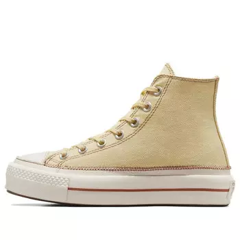 Кроссовки chuck taylor all star lift platform 'yellow brown' Converse, желтый