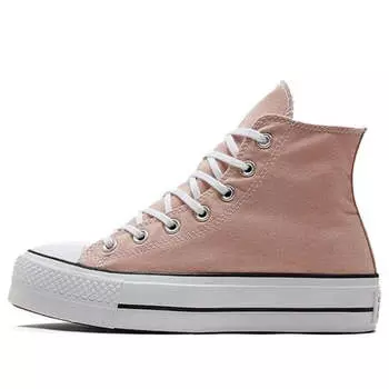 Кроссовки chuck taylor all star lift platform high 'pink clay' Converse, розовый