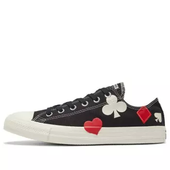 Кроссовки chuck taylor all star low 'deck of card' Converse, черный