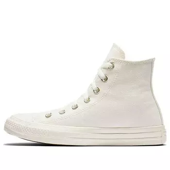 Кроссовки chuck taylor all star mono glam high top in egret Converse, белый