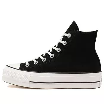 Кроссовки chuck taylor all star platform high 'black' Converse, черный