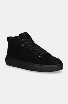 Кроссовки CHUNKY CUPSOLE HIGH SUEDE Calvin Klein Jeans, черный