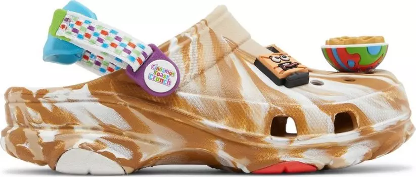 Кроссовки Cinnamon Toast Crunch x Classic All-Terrain Clog Toddler, коричневый