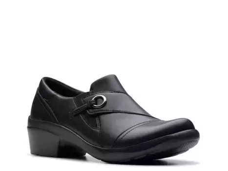 Кроссовки Clarks Angie Meadow Slip-On, черные