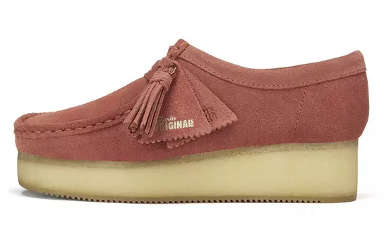 Кроссовки clarks Lifestyle Shoes Women's Low-top Red, красный