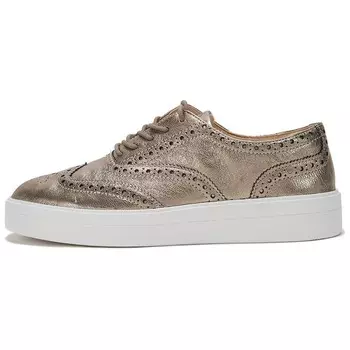 Кроссовки clarks Skateboarding Shoes Women's Low-top Gold, золотой
