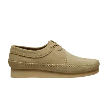 Кроссовки Clarks Weaver Maple Suede, коричневый