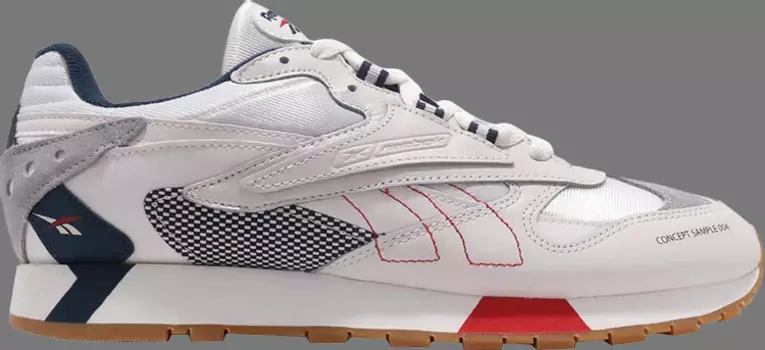 Кроссовки classic leather ati 90s 'chalk' Reebok, пломбир