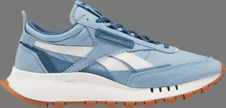 Кроссовки classic leather legacy 'brave blue' Reebok, синий