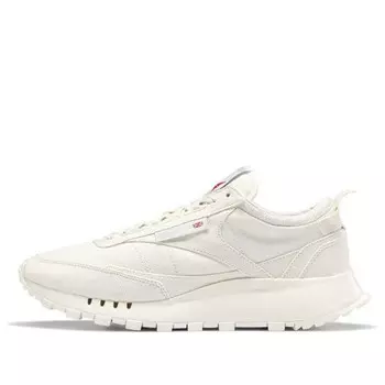 Кроссовки classic leather legacy grow 'chalk' Reebok, белый