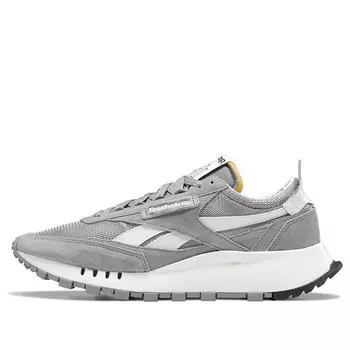 Кроссовки classic leather legacy 'solid grey' Reebok, серый
