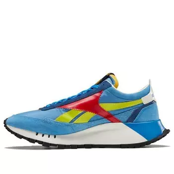 Кроссовки classic leather legacy 'upbeat blue' Reebok, синий