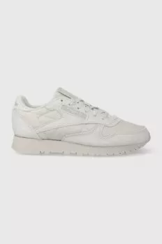 Кроссовки CLASSIC LEATHER Reebok, серый
