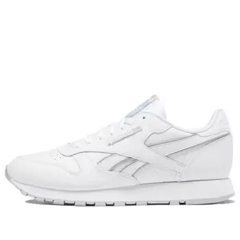 Кроссовки classic leather 'white' Reebok, белый