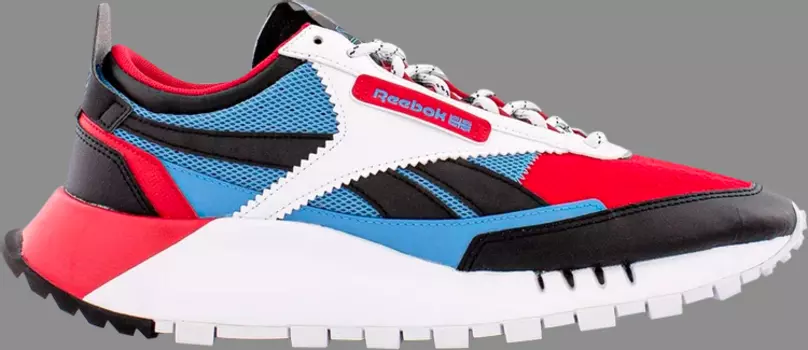 Кроссовки classic legacy 'always blue vector red' Reebok, синий
