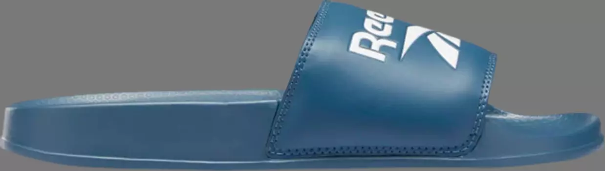 Кроссовки classic slide 'brave blue' Reebok, синий