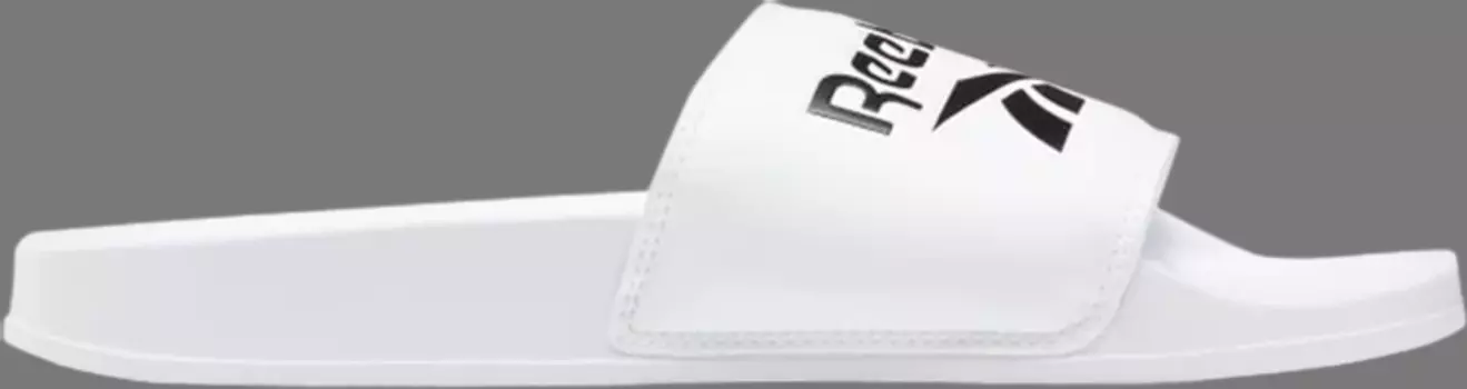 Кроссовки classic slide 'white black' Reebok, белый