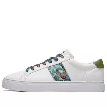 Кроссовки classic 'white green' Fila, белый