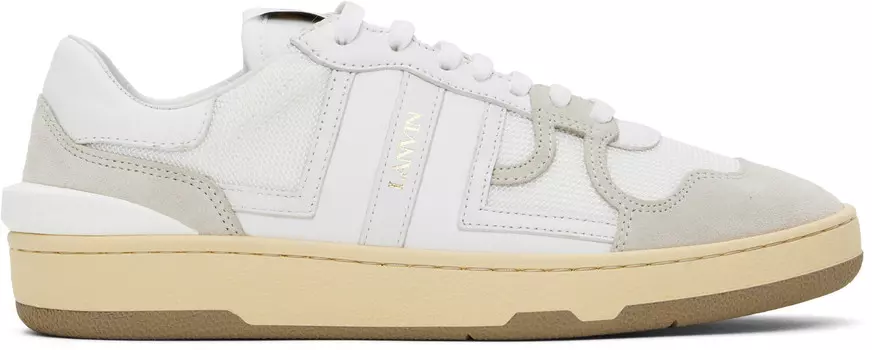 Кроссовки Clay Mesh Lanvin, белый
