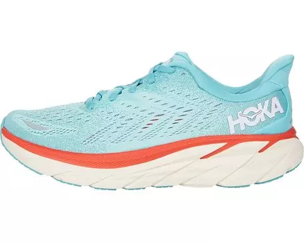Кроссовки Clifton 8 Hoka, акварель