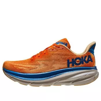Кроссовки clifton 9 'vibrant orange impala' Hoka One One, оранжевый