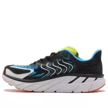 Кроссовки clifton ls 'black diva blue' Hoka One One, черный
