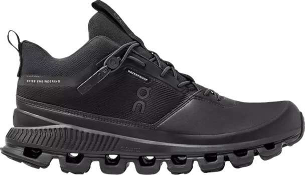 Кроссовки Cloud Hi Waterproof 'All Black', черный