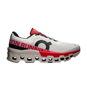 Кроссовки Cloudmonster 2 'Ivory Silver Red', кремовый