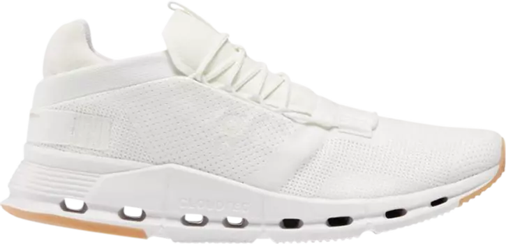 Кроссовки Cloudnova Undyed, белый