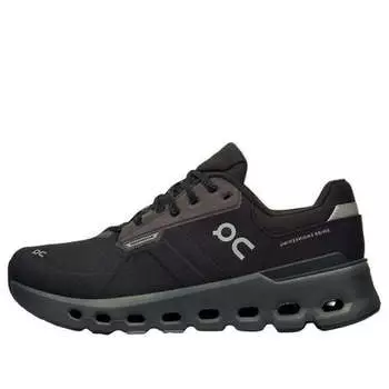 Кроссовки cloudrunner 2 waterproof 'magnet black' On Running, черный