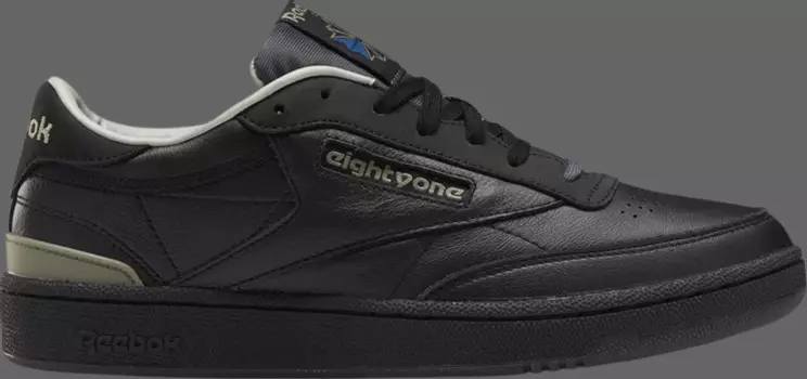 Кроссовки club c 85 'eightyone - black khaki' Reebok, черный