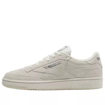 Кроссовки club c 85 'beige' Reebok, бежевый