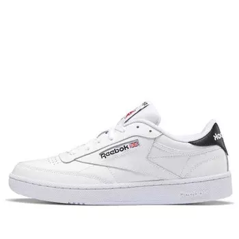 Кроссовки club c 85 'cloud white core black' Reebok, белый