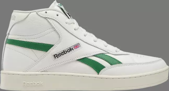 Кроссовки club c 85 form high 'chalk glen green' Reebok, белый