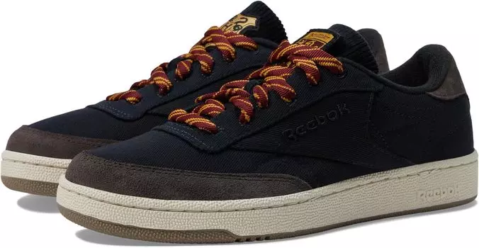 Кроссовки Club C 85 - Harry Potter Reebok, цвет Sorting Hat - Night Black/Dark Brown