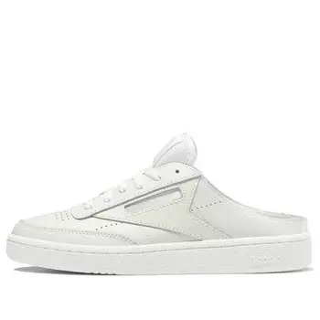 Кроссовки club c 85 mule 'chalk luminous lilac' Reebok, белый