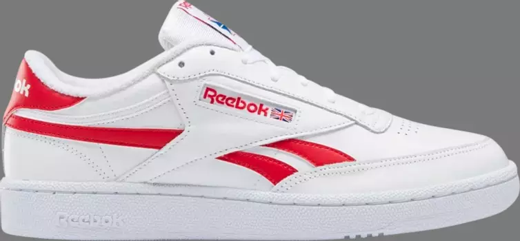 Кроссовки club c revenge 'white vector red' Reebok, белый
