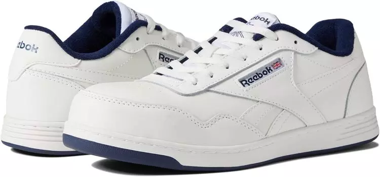 Кроссовки Club Memt Work SD10 Comp Toe Reebok, белый/темно-синий