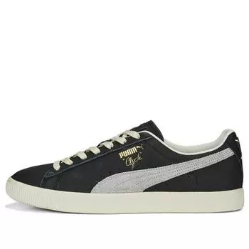 Кроссовки clyde base og shoes 'black white' Puma, черный